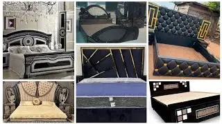 Amazing colour black bed design different black colour style designs ideas#