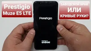 PRESTIGIO MUZE E5 LTE PSP5545 DUO touch screen not respond / сенсор не реагирует