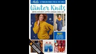 Mollie makes winter knits 2025 Fashion magazine in english