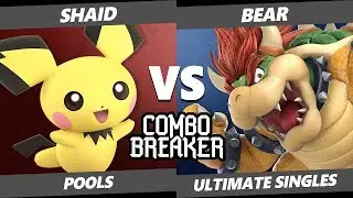 CB 2019 SSBU - Bear (Bowser) Vs. Shaid (Pichu) Smash Ultimate Tournament Pools