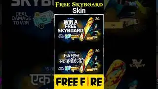 Free Skyboard Skin 😨 #Shorts #garena #freefireshorts @PrabhatGamer004 @MessyTalk