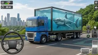 Animal Cargo Truck Driving Game 3D - Animal Transport Cargo Truck 2024 - Android Gameplay