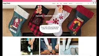 THE BEST CUSTOM SOCKS HAPPIMILY COMFORTABLE HOLIDAY SOCKS ( EPISODE 3435 )  UNBOXING VIDEO
