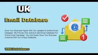 UK Email List & Mailing List