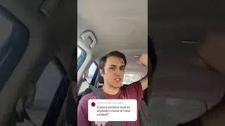 An Engineer fighting a Predator