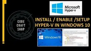 Install hyper v on windows 10 - Install hyper-v on windows 10