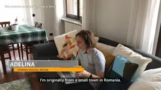Meet Adelina, Installation Technician, AWS Italy.