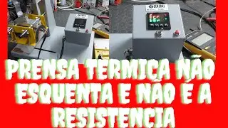 Prensa Termica Não Esquenta,Apresentando Erro No Display