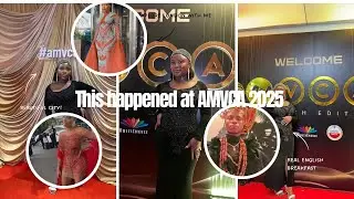 AMVCA 2025 Vlog: GRWM, Red Carpet Glam & BTS Madness!