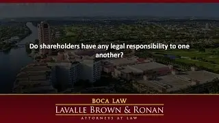 Do shareholders have any legal responsibility to one another?