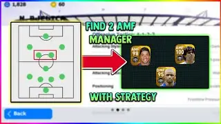 How to Find Managers with 2 AMF in Pes 2020 Mobile | Get 2 AMF Manager