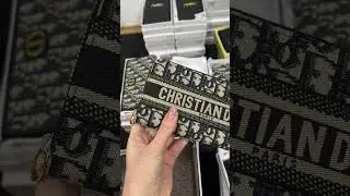Christian Dior Wallet Blue Oblique Jacquard Blue