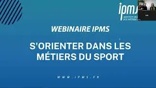 WEBINAIRE : s'orienter dans les métiers du sport