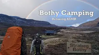 Camping in Strabeg Bothy | Silent, Relaxing ASMR | Hiking & Camping | 4K