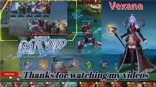 MLBB Vexana Hyper  Double kill clip 2022 | Rise Of Nekrokeep |#shorts #mlbb  #vexana #gaming