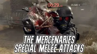 The Mercenaries' Special Melee Attacks and Animations in Resident Evil 4 Remake
