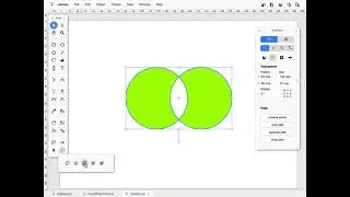 Janvas SVG Editor - boolean operations tool