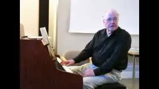 Extract from Dr Robert Blackburn's lecture recital on Beethoven's last three Piano Sonatas