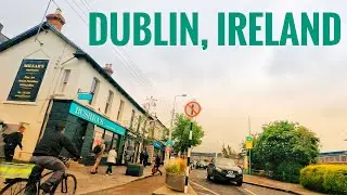 DUBLIN 🇮🇪 DUNDRUM TOWN CENTRE TO SOUTH CIRCULAR ROAD (DRIVING TOUR ON 4K)