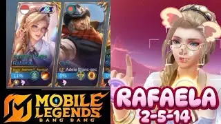 COMBO RAFAELA X CLINT | BRAWL 14 ASSISTS #mobilelegends #brawl #rafaela #clint