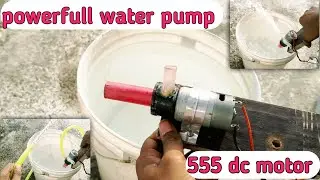 Powerfull water pump 555 dc motor | 12v water pump | sm tech bar 