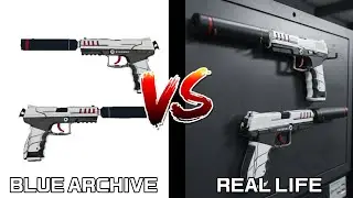 Blue Archive VS Real Life | Weapons Edition (Part 1)