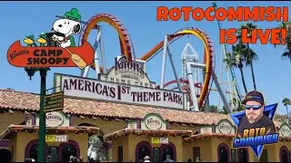Adventures With RotoCommish is live At  Knott&rsquo;s Berry Farm! #live
