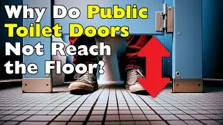 Why Do Public Toilet Doors Not Reach the Floor?