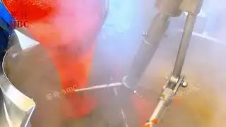 Fully automatic planetary stirring wok Cooking and processing of chili sauce curry sauce 