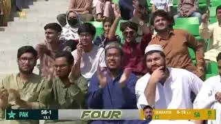 Imam ul haq batting in test match against South Africa 93runs