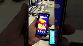 This TINY rugged phone has wireless charging, thermal camera #ruggedphone #ces2025 #android