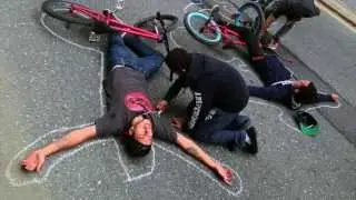 In Philadelphia: 12,000 chalk outlines represent annual toll of US gun homicides