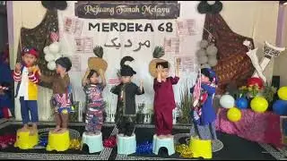 Falisha sambut Merdeka 2025 di Taska TIUM (Part 1)