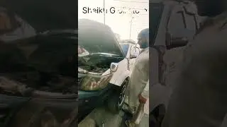 4X4 oil change at Sheikh G oil store