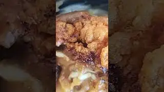 Dig deep for mashed potatoes Kentucky Fried Chicken KFC Spicy Famous Bowl Mile Square CA, 11/18/2022