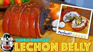 🌟PERFECT🌟Lechon Belly sa TURBO BROILER | HungreeCatt Cooks