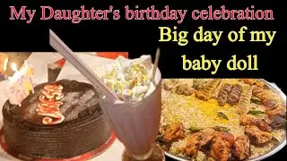 My Daughter's birthday celebration||Alvigha restaurant||creamello ice cream bar