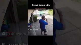 Minecraft Steve in REAL LIFE 😂 | Pranking People IRL!