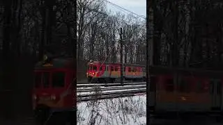 EN57-678 z R 55304 Gdynia Gł - Bydgoszcz Gł wyjeżdża z Maksa 05.01.2026