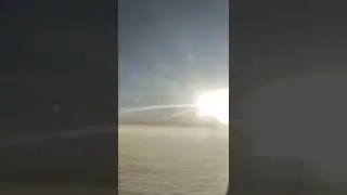 Amazing sunrise view from plane | Beautiful Planet |#shorts #short