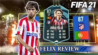87 POTM JOAO FELIX PLAYER REVIEW - FIFA 21