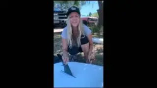 How to Attach Your Fin to the Trident Board