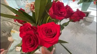 How to arrange Roses in a vase