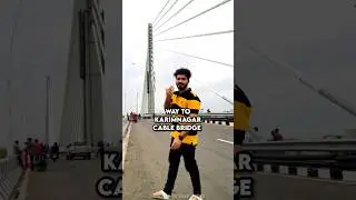 Way to Karimnagar Cable Bridge #youtubeshorts #ytshort