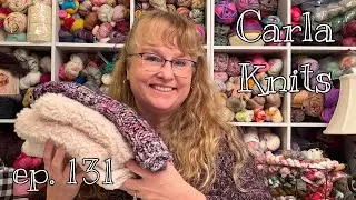 12 Cast Ons of Christmas Progress and How Much Yarn Have I Used this Month??