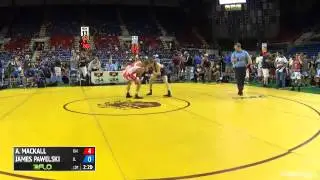 126 Champ. Round 3 - James Pawelski (Illinois) vs. Alexander Mackall (Ohio)