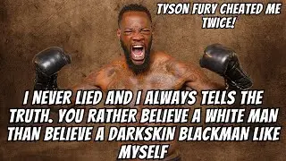 Deontay Wilder Storms Out Of Interview: Explodes After Tyson Fury Cheating Questions