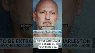 Judge GOSNELL Charleston SC Child trafficking charges. 