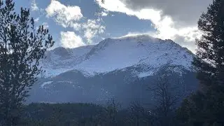 Pikes Peak Barr Trail Snow Adventure