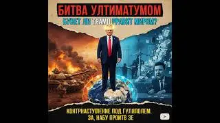 Битва ультиматумов.Будет ли Трамп править Миром? Контрнаступление под Гуляйполем.ЗА, НАБУ против ЗЕ.
